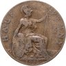 Купить Великобритания 1/2 пенни (penny) 1915