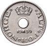 Купить Норвегия 10 эре (ore) 1939