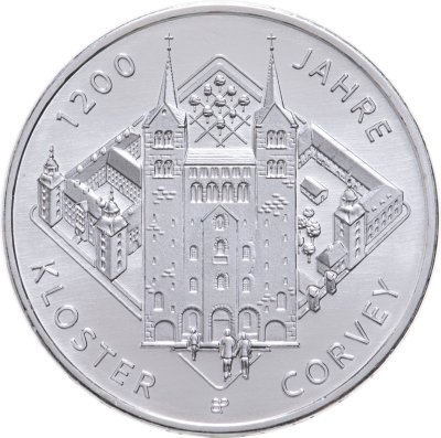 купить Германия 20 евро 2022 "1200 лет княжеству-аббатству Корвей"