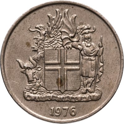 купить Исландия 10 крон (kronur) 1976
