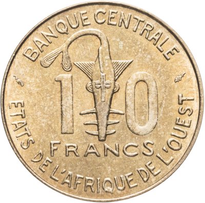 купить Западная Африка (BCEAO) 10 франков (francs) 1984