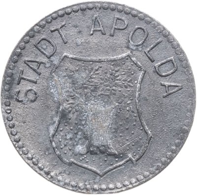 купить Германия, Апольда 10 пфеннигов 1918
