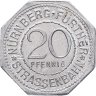 Купить Германия, Нюрнберг (нотгельды) 20 пфеннигов 1919 "Новая ратуша"