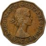 Купить Великобритания 3 пенса (pence) 1956