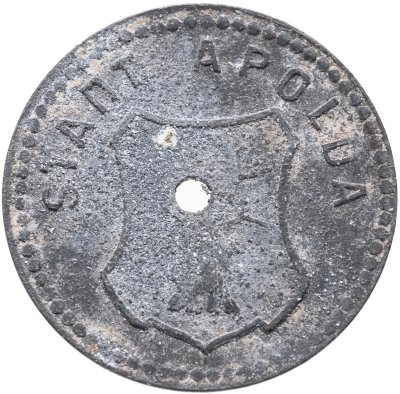 купить Германия "Апольда" 5 пфеннигов 1918 нотгельд