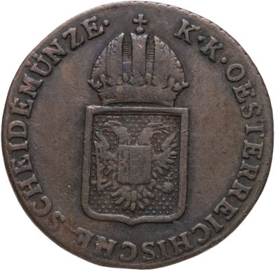 купить Австрия 1/4 крейцера 1816 В