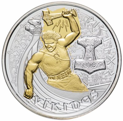 купить Андорра 10 динеров 2008 "Викинги"