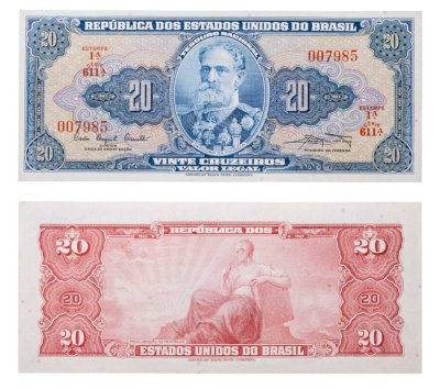 купить Бразилия 20 крузейро 1961-1963 ПРЕСС