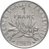 Купить Франция 1 франк (franc) 1960-2001