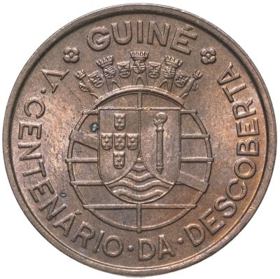 купить Португальская Гвинея (Гвинея-Бисау) 1 эскудо 1946 "500 лет открытию Гвинеи"