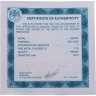 Купить 1 рубль 1997 ЛМД Proof "Красная книга - Зубр" с сертификатом