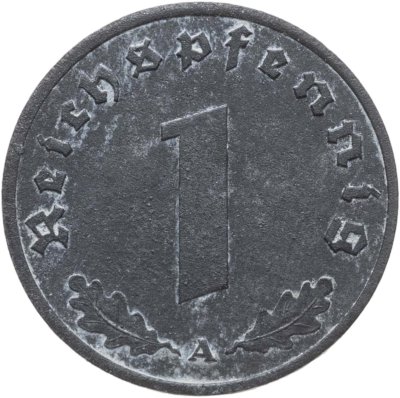 купить Германия, Третий Рейх 1 рейхспфенниг 1941 А"