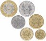 Купить Казахстан, набор из 6 разменных монет от 1 до 100 тенге