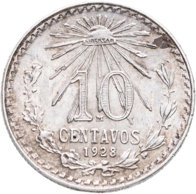 купить Мексика 10 сентаво (centavos) 1928