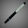 Купить Перьевая ручка Aurora Ipsilon Argento Black CT, перо - F, в подарочной коробке, Драгметаллы: серебро, смола, 2026 г.