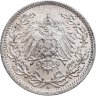 Купить Германия 1/2 марки (mark) 1917 Знак монетного двора: "A" - Берлин