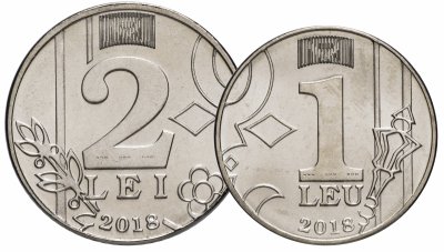 купить Молдавия набор 2018 года (1 и 2 лея)