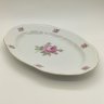 Купить Сервировочное блюдо овальной формы с изображением розы, фарфор, деколь, золочение, Triptis Porzellan, Германия, 1957-1968 гг.