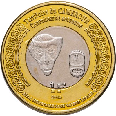 купить Камерун 1 франк 2014, 100 лет со дня начала Первой Мировой войны