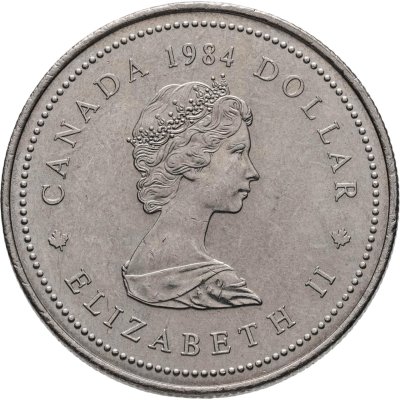 купить Канада 1 доллар (dollar) 1984 "450 лет с момента открытия французской Америки. Жак Картье"