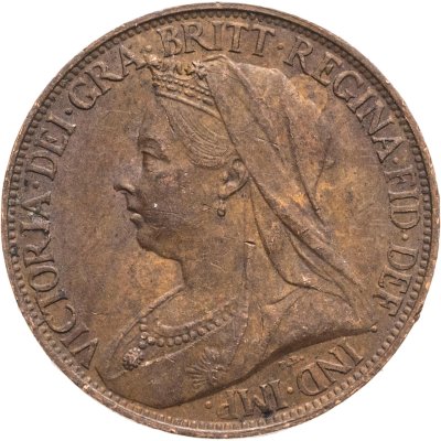 купить Великобритания 1 фартинг (farthing) 1896