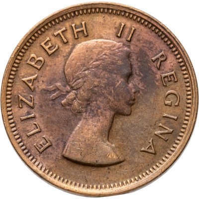 купить ЮАР 1/4 пенни (penny) 1954