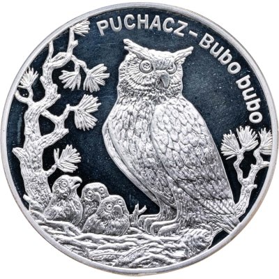 купить Польша 20 злотых (zlotych) 2005 Всемирная природа - Филин