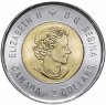 Купить Канада 2 доллара 2019 "75 лет высадке союзников в Нормандии (D-Day)"