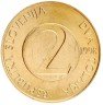 Купить 2 толара 1998 Словения