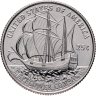 Купить США 1/4 доллара (25 центов, квотер) 2026 D "250 лет независимости США - Мэйфлауэр"