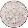 Купить США 1 доллар (dollar) 1884 "Доллар Моргана", без отметки монетного двора