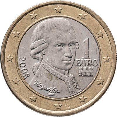 купить Австрия 1 евро 2008