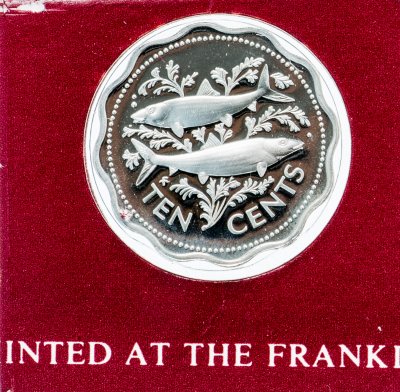 купить Багамы 10 центов (cents) 1980