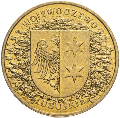 купить Польша 2 злотых 2004 "Регионы Польши - Любушское воеводство"