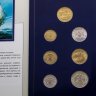 Купить Набор "300 лет Российского флота" 1996 (6 монет + жетон в буклете)