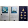 Купить Набор "300 лет Российского флота" 1996 (6 монет + жетон в буклете)