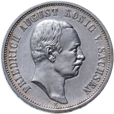 купить Германская Империя, Саксония 3 марки 1913 "Фридрих Август"