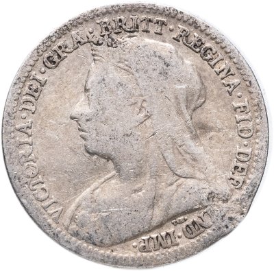 купить Великобритания 3 пенса (pence) 1900