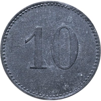 купить Германия (нотгельды) 10 пфеннигов 1919 "Город Тангермюнде"