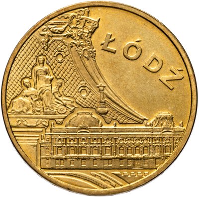 купить Польша 2 злотых 2011 "Лодзь (Łódź)"
