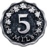 Купить Мальта 5 милей (mils) 1976