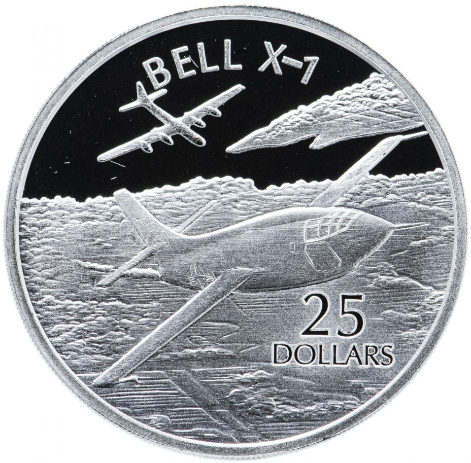 купить Соломоновы острова 25 долларов 2003 "Самолеты мира: Bell X-1"