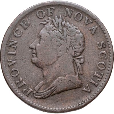 купить Канада, Новая Шотландия 1\2 пенни 1832