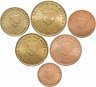 Купить Нидерланды набор монет от 1 до 50 евроцентов 2006 (6 штук)