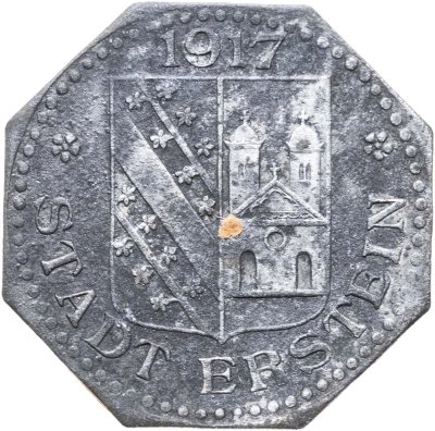 купить Германия, Эрштейн 5 пфеннигов 1917