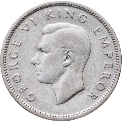 купить Новая Зеландия 1 шиллинг (shilling) 1945