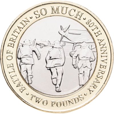 купить Джерси 2 фунта 2020 "80 лет Битве за Британию /so much"