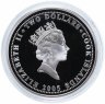 Купить Острова Кука 2 доллара 2005 "Птицы Новой Зеландии - Попугай"