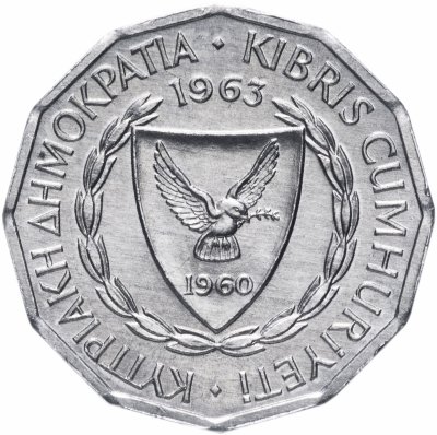 купить Кипр 1 миль (mil) 1963