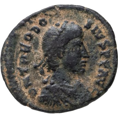 купить Римская Империя, Феодосий I, 379-395 гг, Нуммий.